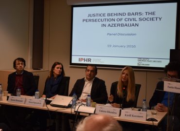 IPHR and OSEPI Roundtable and Report Presentation on Human Rights Defenders in Azerbaijan