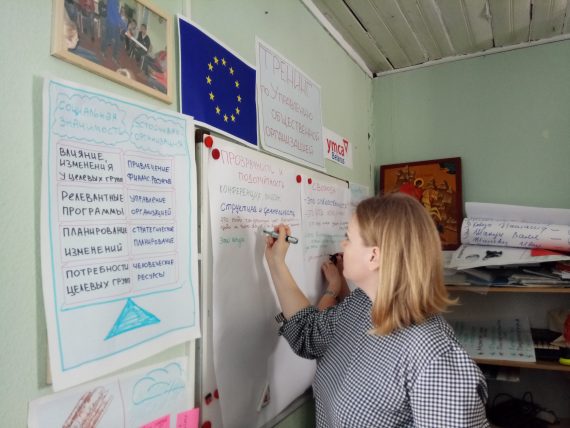 Young people from YMCA Belarus network gathered in Volozhyn (Belarus) to strengthen their competences in the area of democratic governance