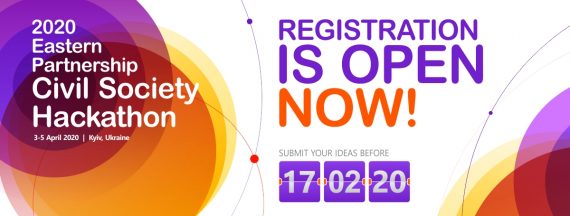 #IT4Society: Registration for 2020 EaP Civil Society Hackathon is Open Now!