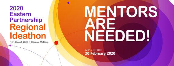 Call for Applications: Become a Mentor at our 2020 Regional Ideathon in March in Chisinau!